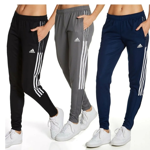 Adidas Grey Joggers - Picture 1 of 9